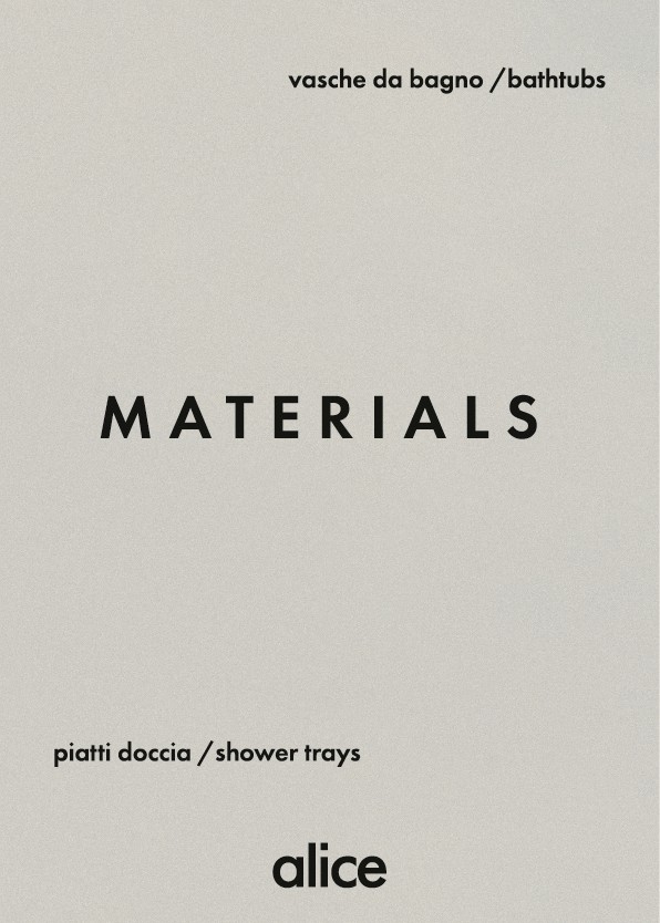 copertina materials Alice Ceramica
